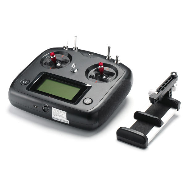 Flysky i6S FS-i6S 2.4G 10CH AFHDS 2A रेडियो ट्रांसमीटर FS-iA10B रिसीवर के साथ FPV RC ड्रोन इंजीनियरिंग व्हीकल बोट रोबोट के लिए