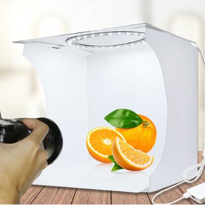 estilo: Anillo - 2 paneles LED mini estudio portátil plegable