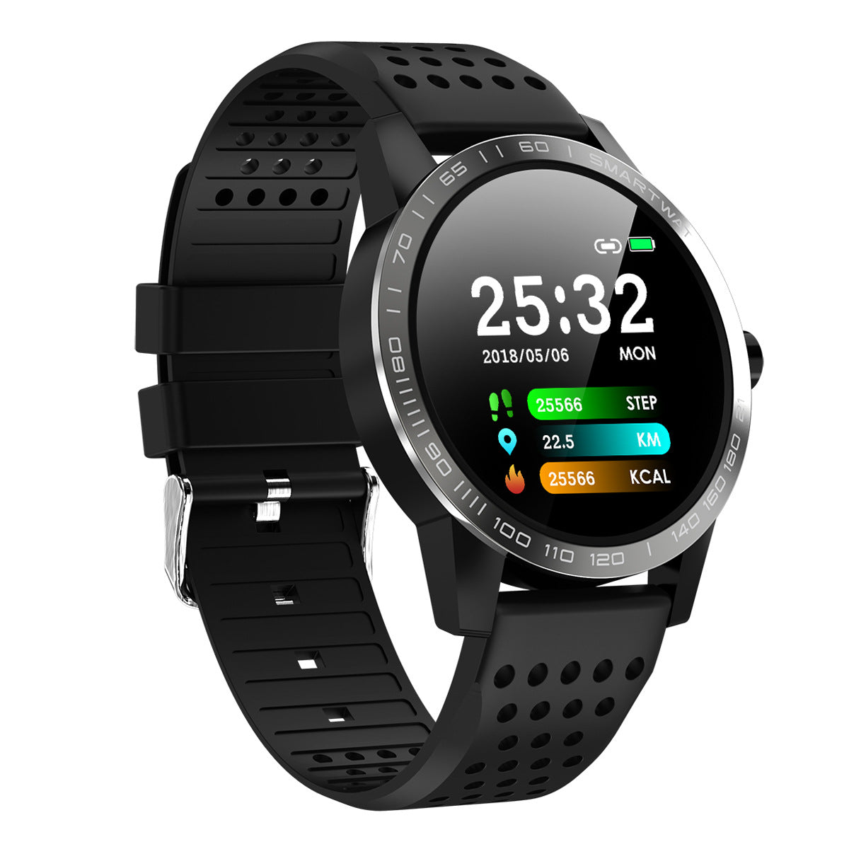 Pulsera inteligente de frecuencia cardíaca con pantalla a color T2