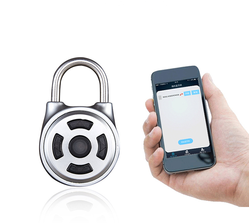 Candado inteligente, botón de dirección, bloqueo de contraseña, bloqueo electrónico Bluetooth