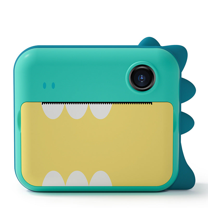 Color: Green - Children's Camera Digital Camera Toy Photo Printable Set