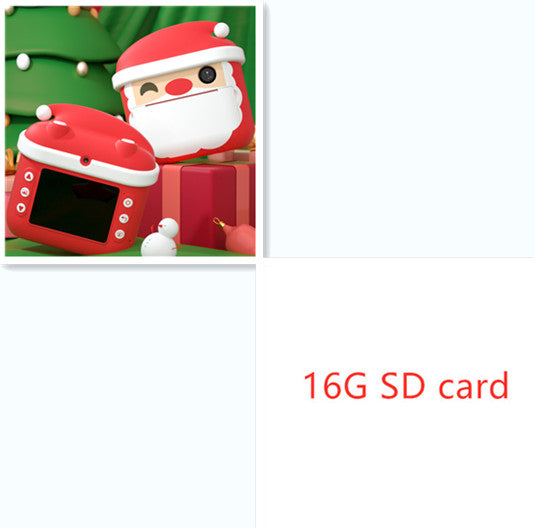Color: Red 16GB SD card - Children's Camera Digital Camera Toy Photo Printable Set