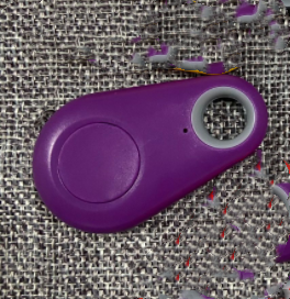 Color: 1PC Purple - Water Drop Bluetooth Anti Lost Object Finder