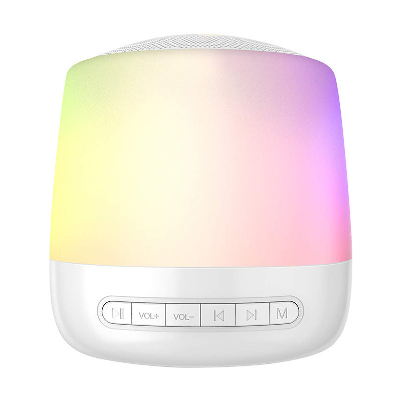 Ruido blanco, altavoces no circulantes, para ayudar a calmar los nervios y dormir, toque luces de colores