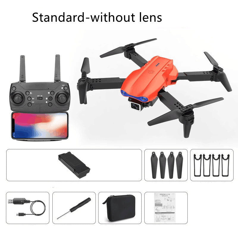 Color: Orange. Without lens - Long Battery Life Of Dual-camera Quadcopter