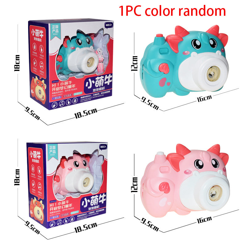 Color: Pink, style: E - Electric Bubble Machine Automatic Cartoon Doughnut Shape Bubble Blower For Kids
