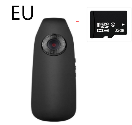 estilo: Enchufe de la UE de 32 GB - Compatible con ApplePortable Mini Video Camera Grabación con un clic