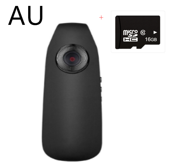 style: 16GB AU plug - Compatible With ApplePortable Mini Video Camera One-click Recording