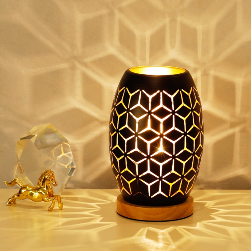 Color: Black, Style: 2style-C, Model: - Warm remote control energy saving LED night light