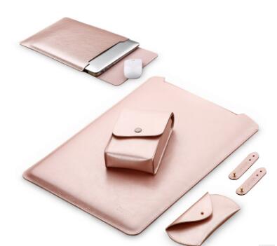 Color: Rose gold, Model: Pro 15.4inch-Four, style: - Compatible With Apple, MacBook Air Pro Protectionnotebook PC Package 11 12 13.3 Inch Package