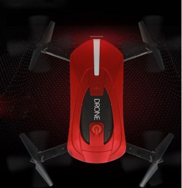 Color: Red, style: 2 million - JY018 wifi fixed aerial black bee drone
