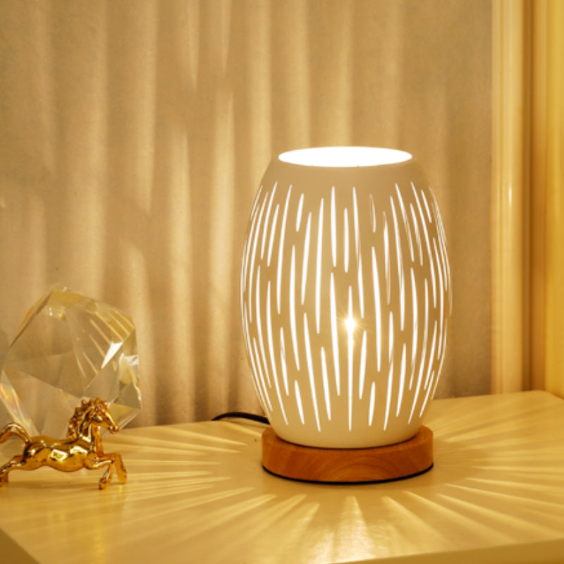 Color: White, Style: 1style-A, Model: - Warm remote control energy saving LED night light