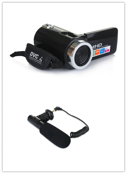 Color: Black USB Microphone - 24 million digital camera hot shoe pc camera