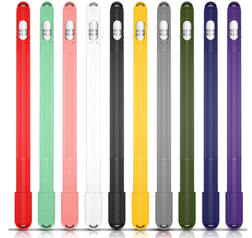 touch pen set pencil silicone touch pen set stylus storage protective cover pencil set