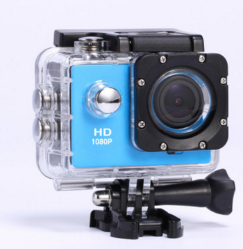 Color: Blue - HD High-definition 1080P Action Sports Waterproof DV Camera