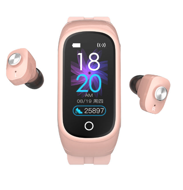 Pulsera inteligente N8 HD con pantalla táctil completa