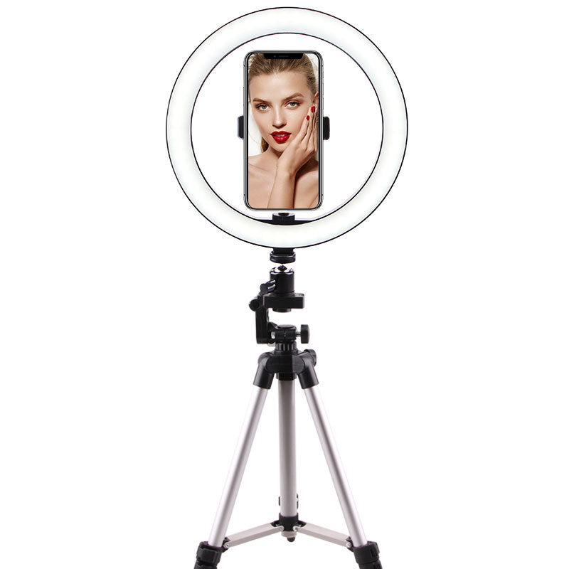 Color: C 26cm Phone clip - Led ring light
