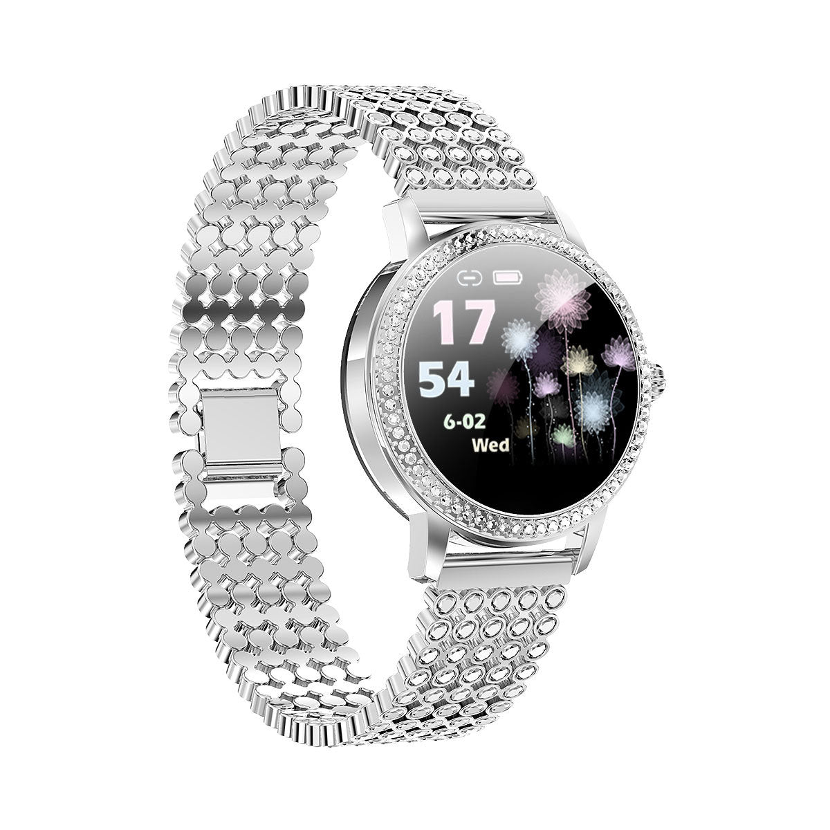 Color: 1 Silver - IP68 Waterproof Smart Bluetooth Watch