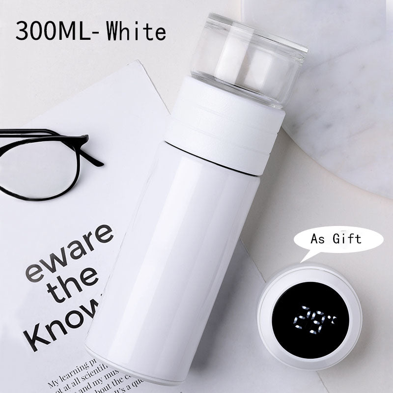 Estilo: Blanco - Taza de aislamiento inteligente con pantalla de temperatura