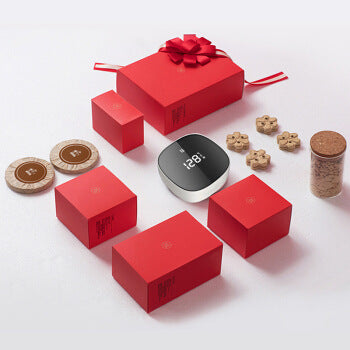 estilo: Caja de regalo - Caja de moxibustión sin humo inteligente Fumador de electrodomésticos de moxibustión portátil
