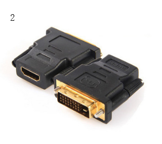 Model: 24+5 - DVI To HDMI Adapter Computer With Audio Dvi Male To Hdmi Mother Cable Adapter Plug And Female To Male HDMI To DVI Adapter Female Adapter