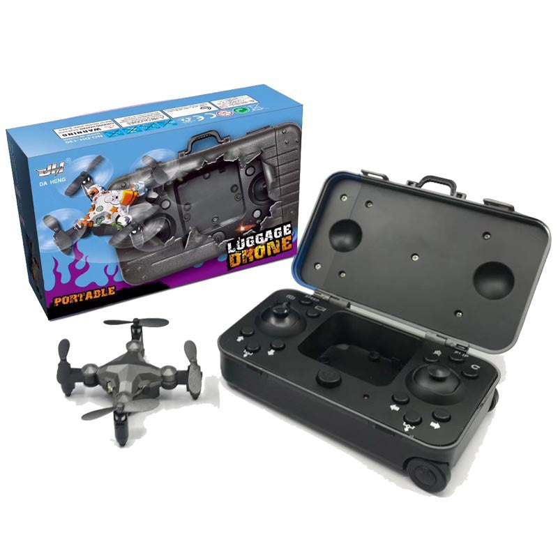 Reloj Drone RC Drone Mini Modo plegable Quadcopter 4 canales Gyro Aircraft con reloj tipo Control remoto Drone Watch Control
