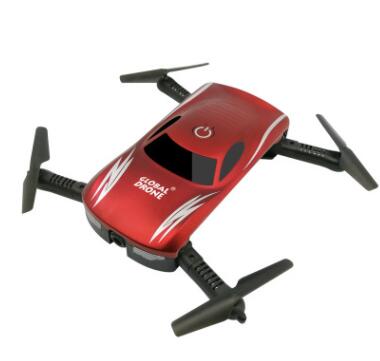 Color: Red - HD aerial 4K drone remote control aircraft toy drone quadcopter
