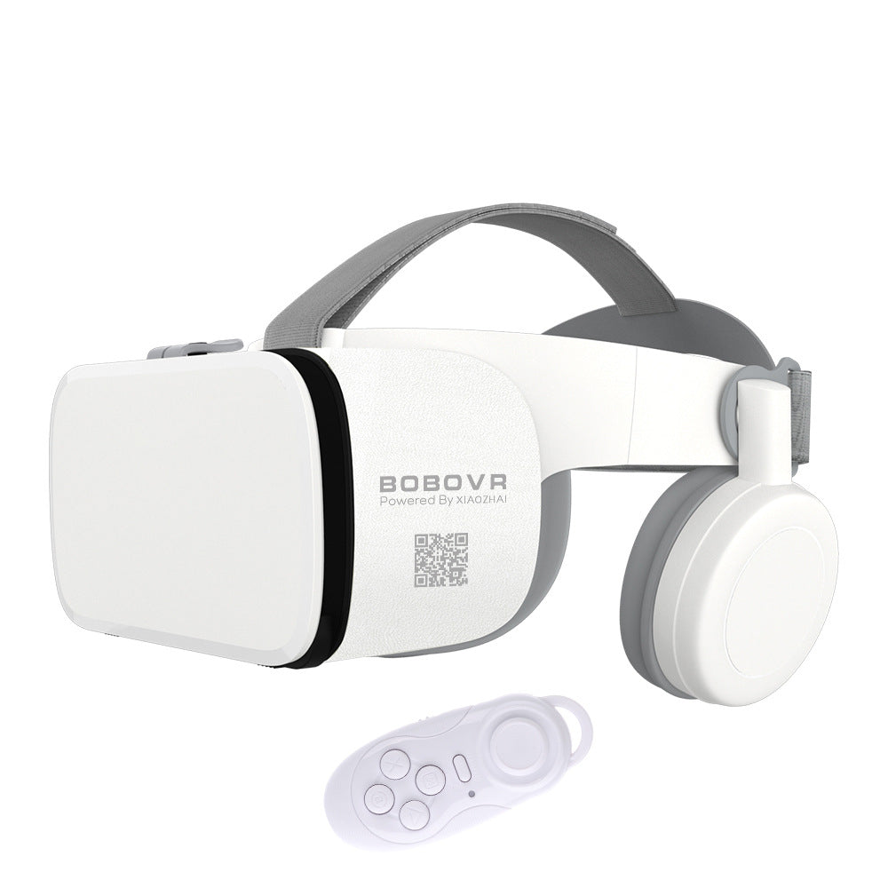 रंग: नियंत्रक के साथ - BOBO Z6 VR ब्लूटूथ VR वर्चुअल रियलिटी हेडसेट VR चश्मा 3D चश्मा