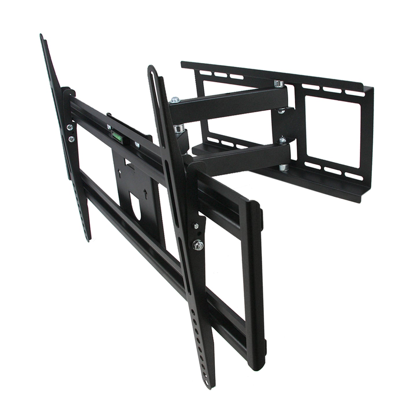 MegaMounts Soporte de pared para televisión de movimiento completo con nivel de burbuja para pantallas de 32 a 70 pulgadas