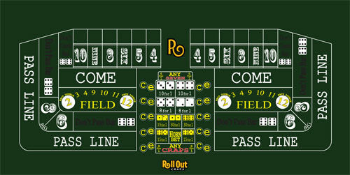 Tablero de juego de dados Rollout Gaming