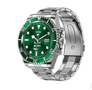 Color: Green - Smartwatch Bluetooth Heart Rate And Blood Pressure Detection Smartwatch