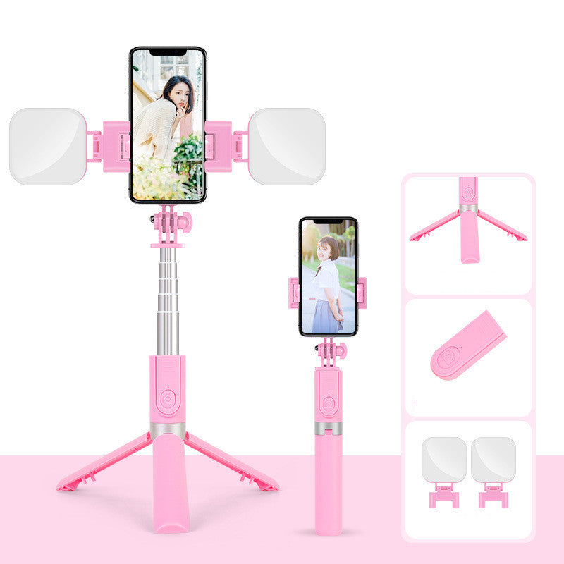 estilo: F, potencia: USB - Nueva aleación de aluminio Cámara Bluetooth inalámbrica Fotografía Selfie Stick plegable