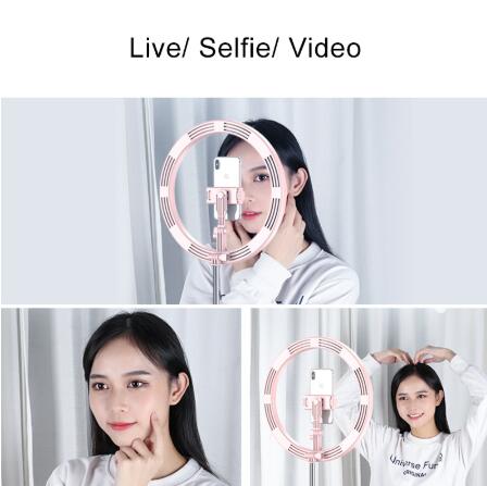 Selfie Ring Light LED Portable For Youtube Vlog