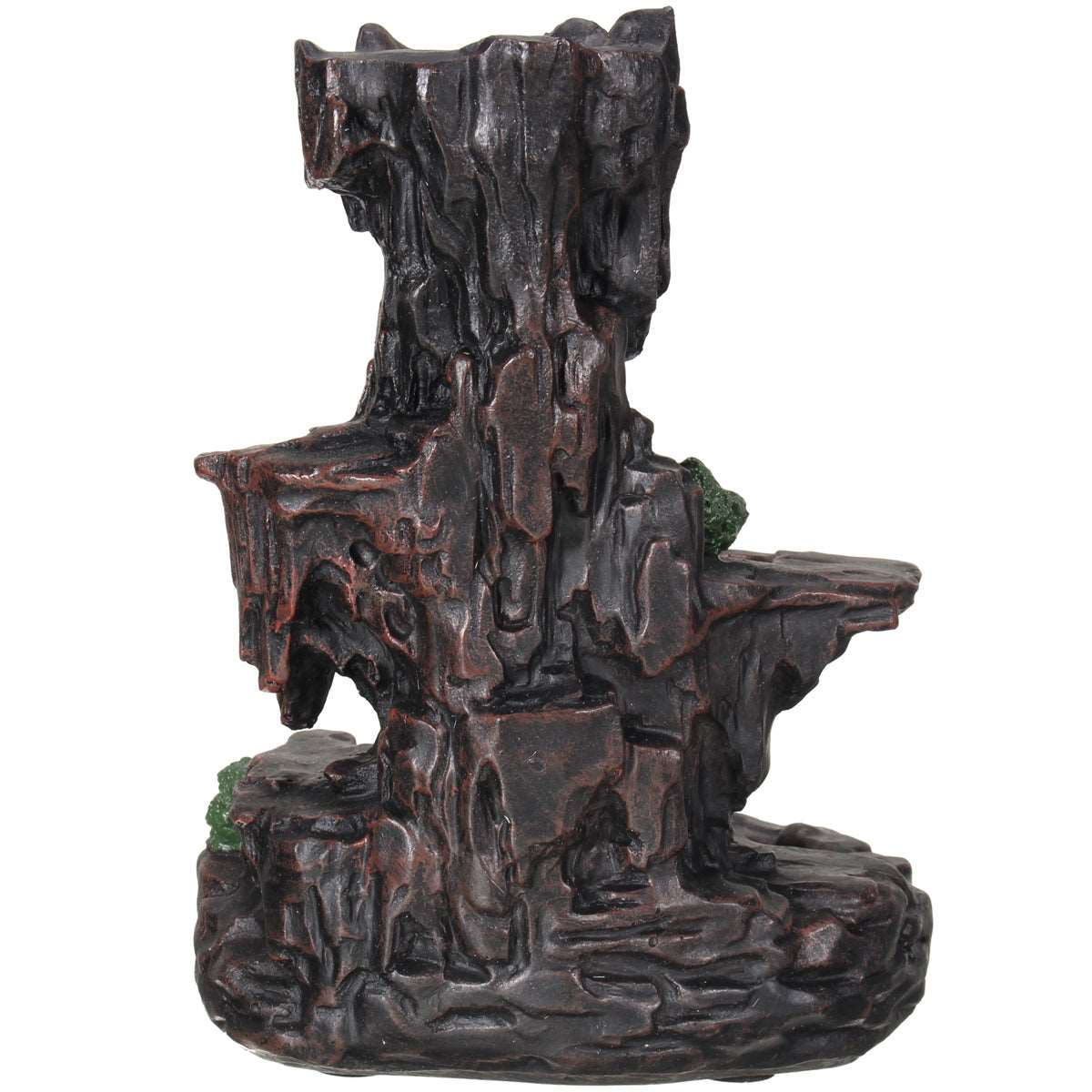 Backflow Incense Cone Burner Censer Holder Mountain Waterfall Stream Home Fragrant Furnace Decor