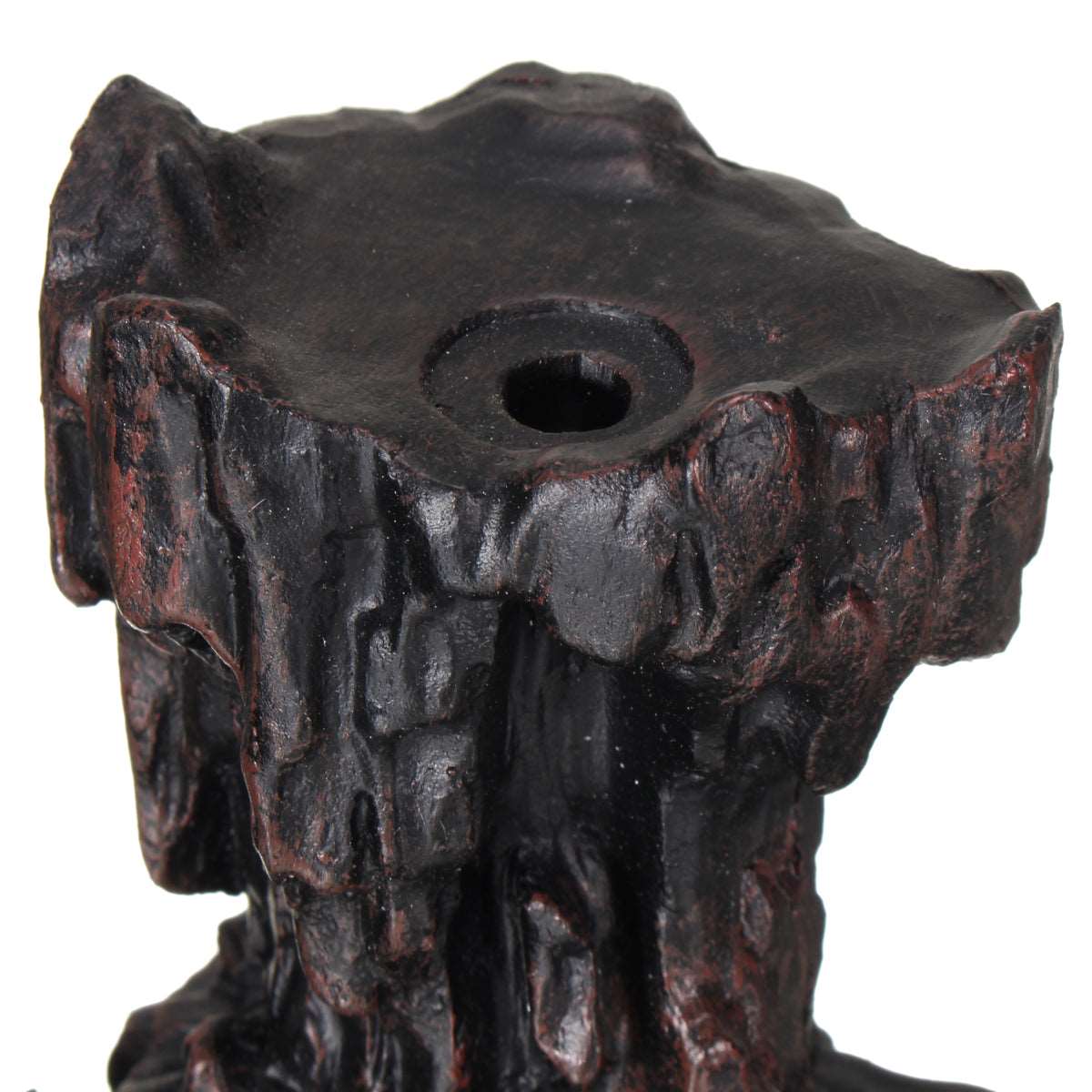 Backflow Incense Cone Burner Censer Holder Mountain Waterfall Stream Home Fragrant Furnace Decor