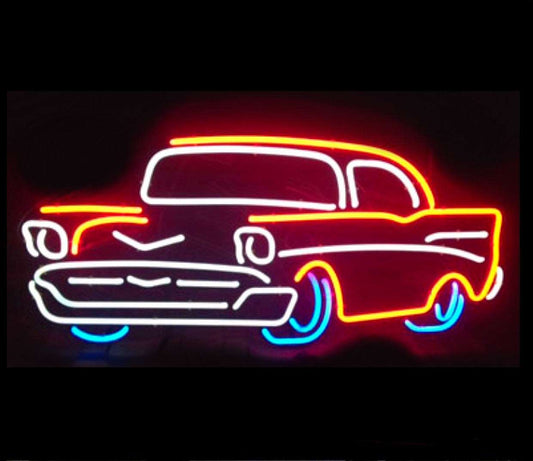 57 Chevy Neon Bar Sign