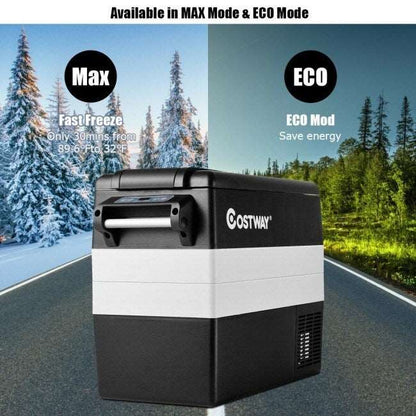 55 Quarts Portable Electric Car Refrigerator