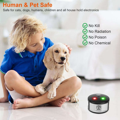 360 Ultrasonic Pest Repeller Electronic Plug-in Pest Control Mouse Chaser Blocker Repellent Deterrent