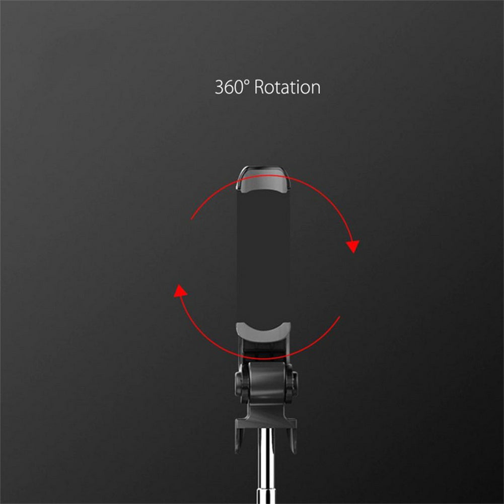 Xt-09 Smartphone Selfie  Stick Bluetooth-compatible Control Adjustable Height Selfie Stick With Tripod Compatibility For Android 10.0 Above Ios black