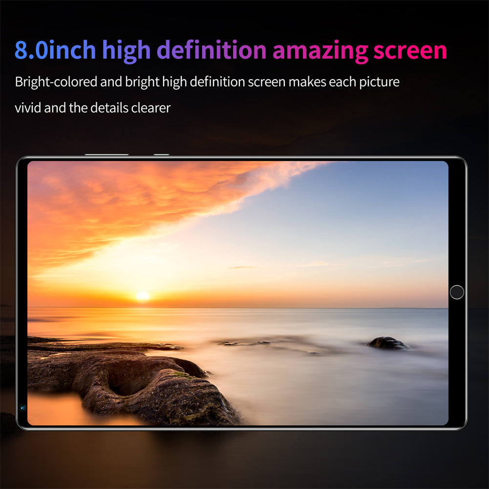 8 inch MTK6592 Octa-core Smart Tablet 1GB RAM 16GB ROM Ips HD Display 3000mAh Ultra-thin Android Tablet Black EU Plug