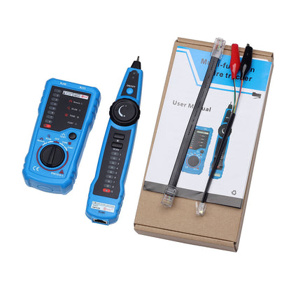 BSIDE Wire Network Cable Tester Rj45 Tracker Fwt11 Rj11 Cable Ethernet Line Finder Blue