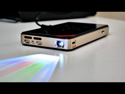 Amazing Mini DLP 4K Pocket Projector with Android - DIY Projector Screen