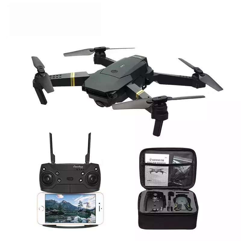 Model: 1080P - E58 folding aerial drone aircraft