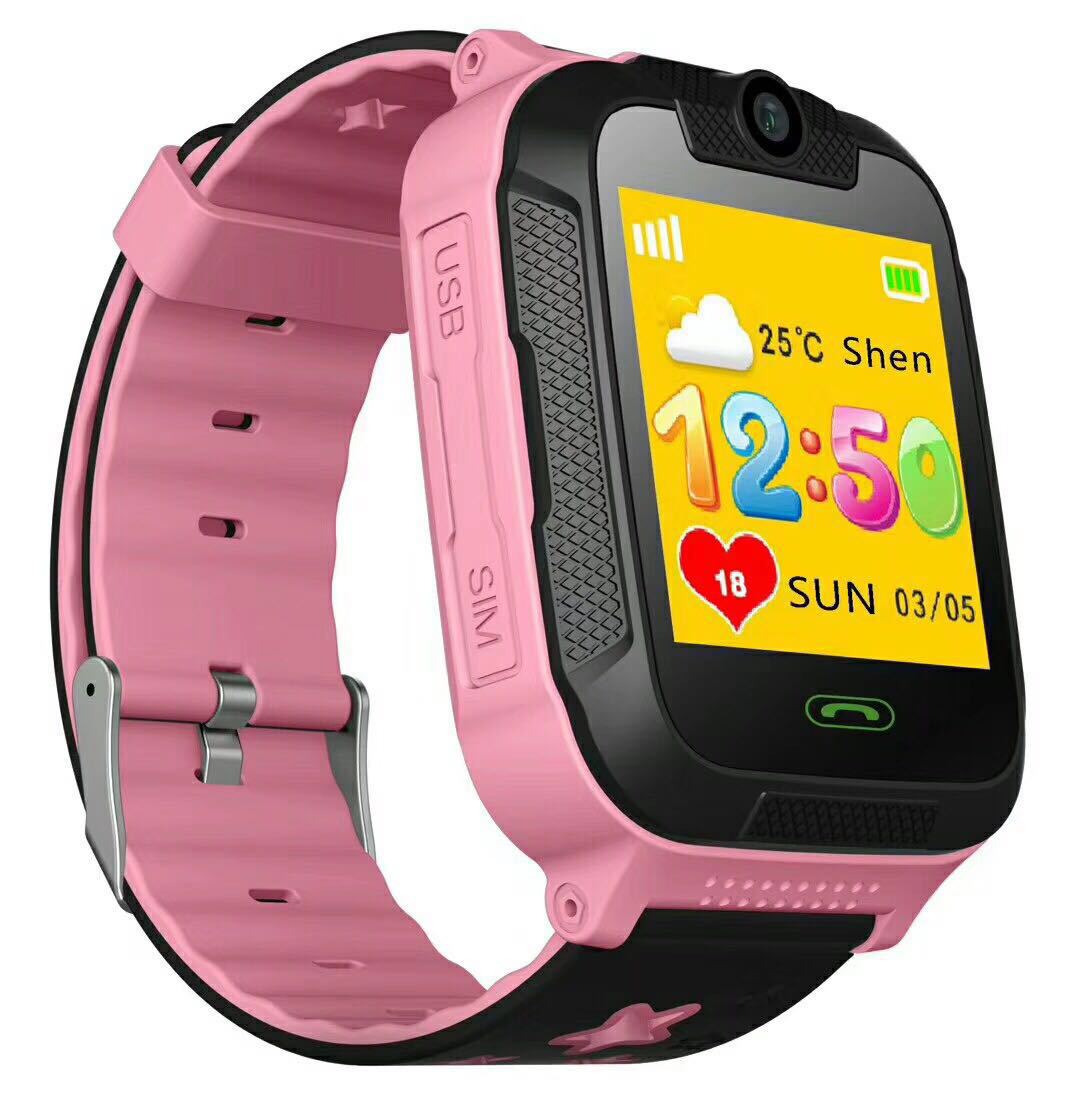 Color: Rosa 3G - Reloj de teléfono para niños