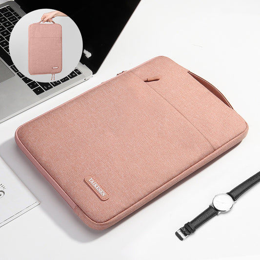 Color: Rose pink, Size: 12inch-Portable, Style:  - Laptop bag liner bag