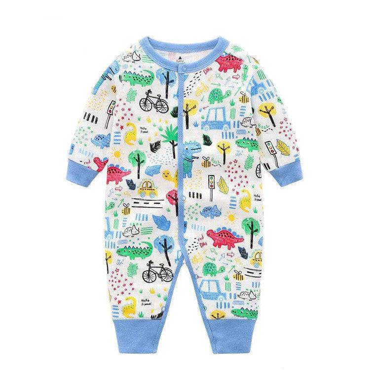 New style European and American baby onesies for autumn and winter