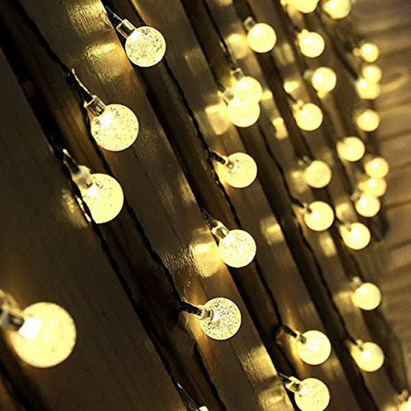 Solar 30 LED Outdoor Waterproof Party String Fairy Light Festival Ambience Lights