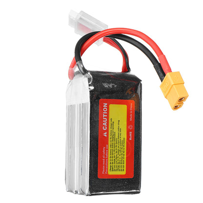 ZOP Power 14.8V 1800mAh 65C 4S Lipo Battery XT60 Plug For RC FPV Racing Drone