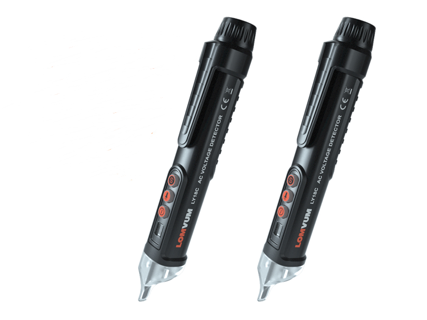 quantity: Q2pcs, Color: Black - Intelligent checkpoint test pencil multi-function line detection induction pen