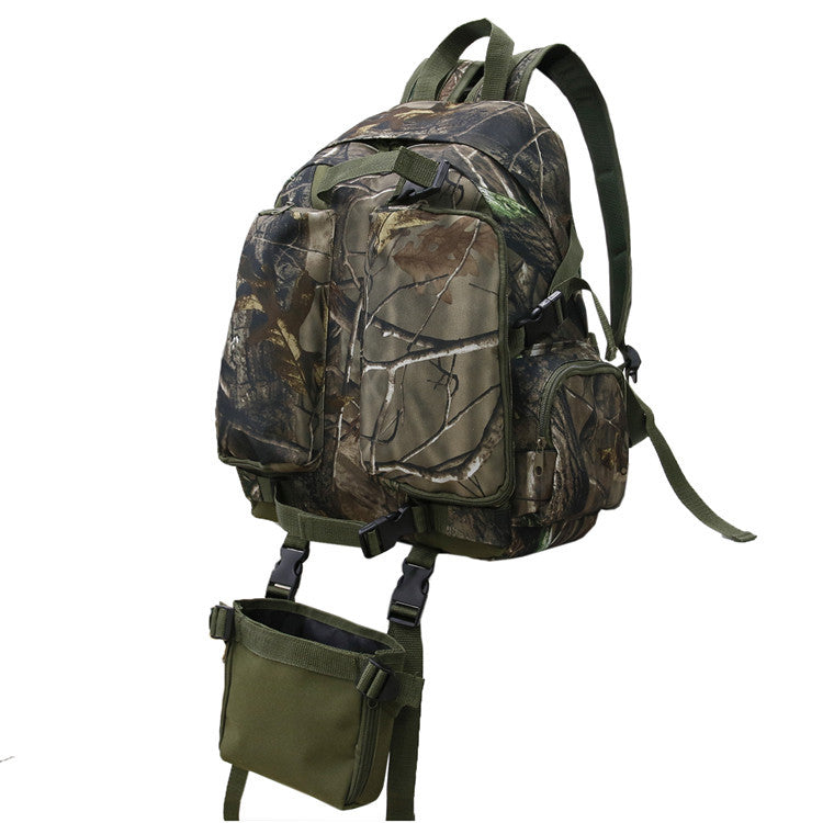 Color: Green - Sports Outdoor Camouflage Backpack Hiking Camping Shooting Bag
